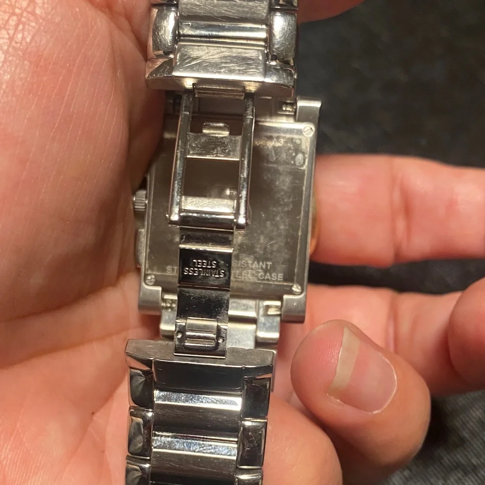 Bulova Silver Rectangular Watch - Picture 4 of 7